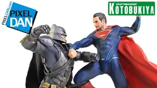 Batman v Superman Kotobukiya ArtFX+ 1/10 Scale Statues Video Review