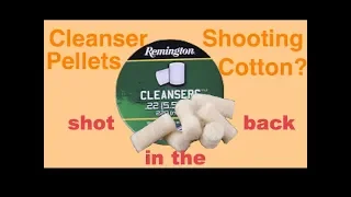 BEING SHOT WITH AN AIR RIFLE | cleanser pellets from remington review and test