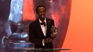 Barkhad Abdi wins Best Supporting Actor Bafta - The British Academy Film Awards 2014 - BBC One