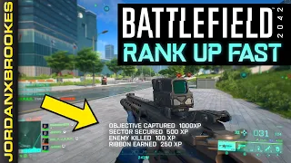 Battlefield 2042: Fastest Ways to RANK UP in Multiplayer (Level Up XP Fast)