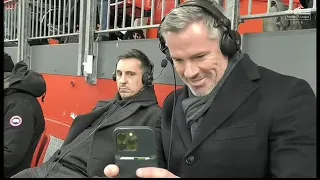 When Gary Said 'You Do Not Get Beat 7-0 At Anfield' And Carragher's Classic Reply.