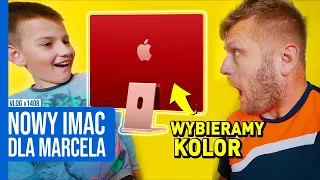 Nowy Apple iMAC dla Marcela! Wybieramy kolor. / VLOG #1408