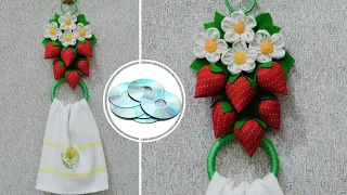 🍓 Очень Красивый  Держатель для Полотенец Своими Руками 🍓 Very Beautiful Towel Hanger DIY