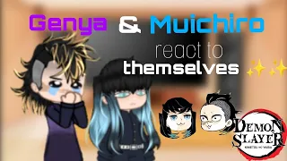 Genya & Muichiro react to themselves and some tiktoks //demon slayer//(genmui)//o0BubbleTea0o