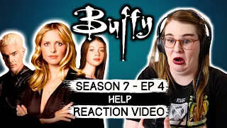 BUFFY THE VAMPIRE SLAYER - S7 EPISODE 4 HELP (2002) REACTION VIDEO AND REVIEW! FIRST TIME WATCHING!