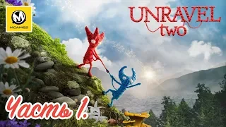 Unravel Two | Полное совместное прохождение | Часть 1 | PS4 PRO