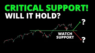 CRITICAL SUPPORT! (SPY, QQQ, DIA, IWM, ARKK, BTC)