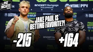 Jake Paul Is The Favorite To Win vs Tyron Woodley?!