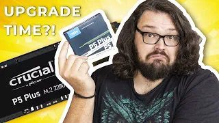 DON'T BUY FAST SSDs FOR GAMING | Crucial P5 Plus PCIe 4.0 NVMe M.2 SSD Review