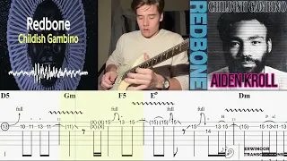 Redbone - Childish Gambino (Aiden kroll guitar tab)
