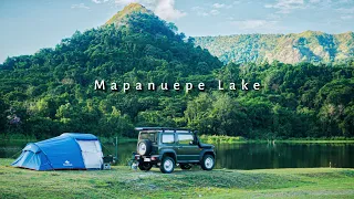 CAR CAMPING by the LAKE | SUZUKI JIMNY 4x4 Off-road Adventure to Mapanuepe Lake, Zambales