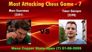 Most Attacking Chess Game - 7 (Von Hennig-Schara Gambit)