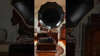 MEET ME NEATH THE PERSIAN MOON PLAYING ON EDISON TRIUMPH MODEL D 4 MINUTE AMBEROL CYLINDER RECORD