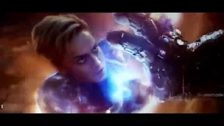 Thanos Vs Captain Marvel Full Fight l Avengers Endgame