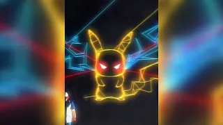 Pikachu Laser Art using Mirrors 😲😲 #shorts