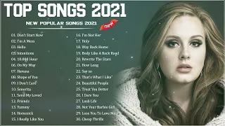 Maroon 5, Adele, Taylor Swift, Ed Sheeran, Shawn Mendes, Sam Smith, Charlie Puth Pop Songs Hits 2021