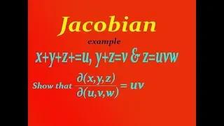 How to solve easily Jacobian example (PART-4)