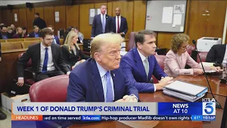 Testimony continues in Donald Trump criminal trial