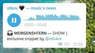 MORGENSHTERN — SHOW (СЛИТЫЙ ТРЕК) (МАЙ, 2021)