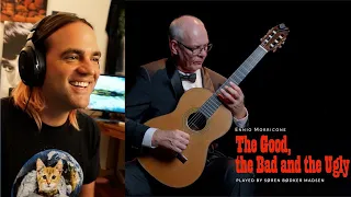 The Good the Bad and the Ugly (Theme Guitar Cover Ennio Morricone) played by Soren Madsen (Reaction)