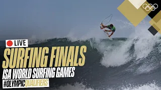 🔴 LIVE ISA World Surfing Games 2024 - Finals! | #RoadToParis2024