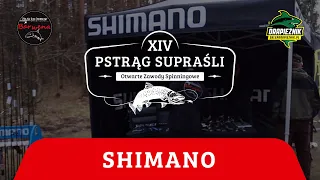 Zawody Pstrąg Supraśli 2022 - Stoisko SHIMANO