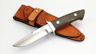 No.637 - Chute knife N695/Micarta