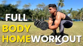 Full Body Home Workout with Two Dumbbells @FitnessFighters