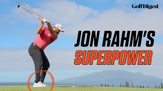 The Hidden Superpower in Jon Rahm’s Golf Swing | Film Study | Golf Digest