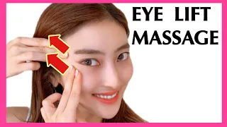 2mins!! Lift Up the Eyes Naturally (Fast Results) | Eye Exercise for Bigger Eyes