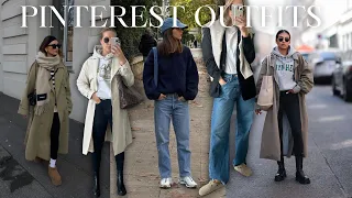 RECREATING WINTER PINTEREST OUTFITS 2024 | Casual Outfit Ideas