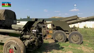 Azerbaijan shares footage of seized artillery installations in Khojavend
