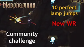 Blasphemous challenge: 10 perfect lamp jumps
