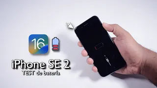 ¿cuánto DURA la BATERÍA del iPhone SE 2020 con iOS 16? 🤔 DURACIÓN BATERÍA iPhone SE 2 - RUBEN TECH !