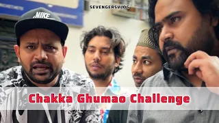 Chakka Ghumao Challenge😅 II #sevengersvlog