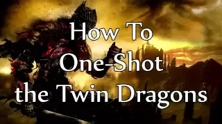 [Dark Souls 3] Tips and Tricks - SECRET One Shot Technique to kill the Twin Dragons