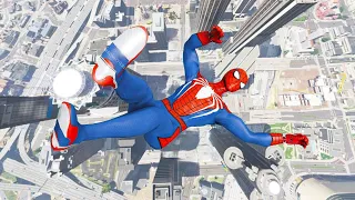 GTA 5 SPIDERMAN Ragdolls Compilation Episode 15 (Euphoria Physics Showcase)