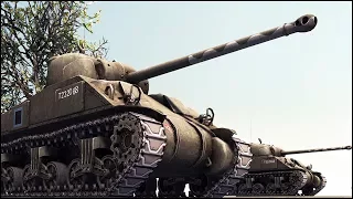 20 SHERMAN FIREFLY vs 20 PANTHER - EQUAL OPPONENTS? - RobZ Realism mod - MoW Assault Squad 2 - #115