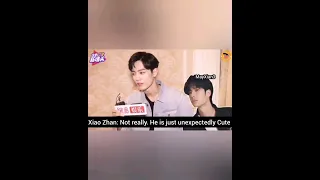 WYB Said He Is Not Cute Then Come XZ said WYB Unexpectedly Cute Then WYB Acting Cute(Shy)Only For XZ