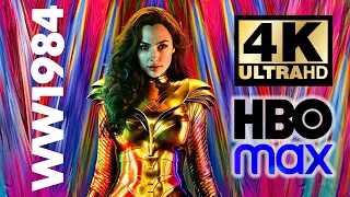 Wonder Woman 1984 4K HDR HBO Max Announcement & Breakdown