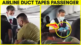 13 Year Old Boy Tries To Kick Out Plane Window Mid Flight