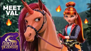 The MEAN GIRL of Unicorn Academy | Meet the Riders | Cartoons for Kids