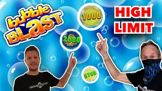 Bubble Blast Slot Machine @ $12.50 a Spin High Limit| The Atlantis Casino Reno