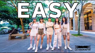 [KPOP IN PUBLIC | ONE TAKE]LE SSERAFIM - ‘EASY' Dance Cover from Taiwan