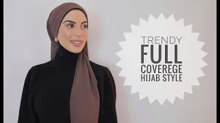 New Year, New Hijab Tutorial 2022 | Full Coverege Trendy Hijab Style