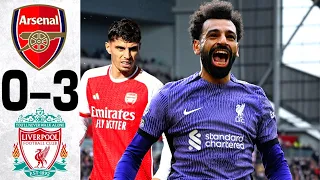 Arsenal vs Liverpool 0-3 - All Goals and Highlights - 2024 💥 SALAH