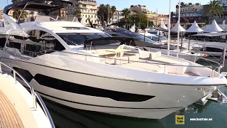 2022 Sunseeker 76 Yacht - Walkaround Tour - 2021 Cannes Yachting Festival