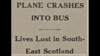 The 1943 Ferny Ness Plane and Bus Crash - A Wartime Disaster