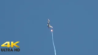 F-16 Max Performance Climb With FLARES
