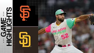 Giants vs. Padres Game Highlights (9/1/23) | MLB Highlights